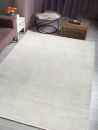 Турецкий прямоугольный ковёр 00013B BEIGE / WHITE