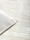 Турецкий прямоугольный ковёр 00013B BEIGE / WHITE