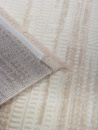 Турецкий прямоугольный ковёр 00020B BEIGE / WHITE