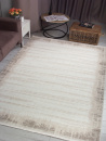 Турецкий прямоугольный ковёр 00020B D.BEIGE / WHITE