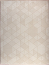 Турецкий прямоугольный ковёр 00023A BEIGE / WHITE