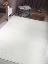 Турецкий прямоугольный ковёр 00025A CREAM / WHITE