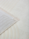 Турецкий прямоугольный ковёр 00025A CREAM / WHITE