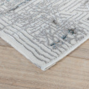 Турецкий прямоугольный ковёр  T1871LL GREY/GREY