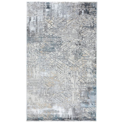 Турецкий прямоугольный ковёр  T1873LL GREY/GREY