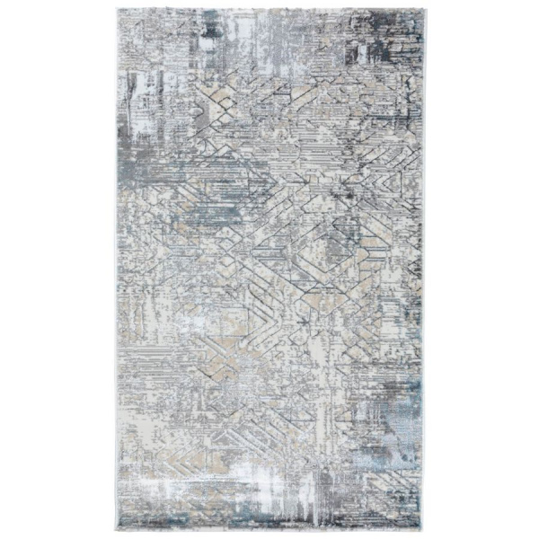 Турецкий прямоугольный ковёр  T1873LL GREY/GREY