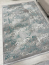 Турецкий прямоугольный ковёр 9009A GREY - GREEN