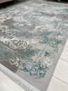 Турецкий прямоугольный ковёр 9009A GREY - GREEN