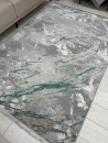 Турецкий прямоугольный ковёр 9012A GREY - GREEN