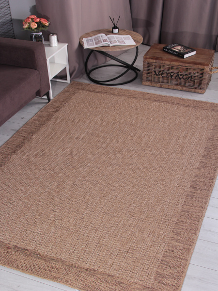 Турецкий прямоугольный ковёр ST054A JUTE