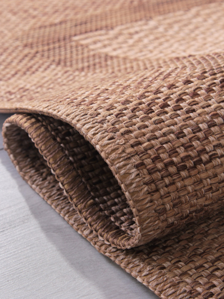 Турецкий прямоугольный ковёр ST054A JUTE