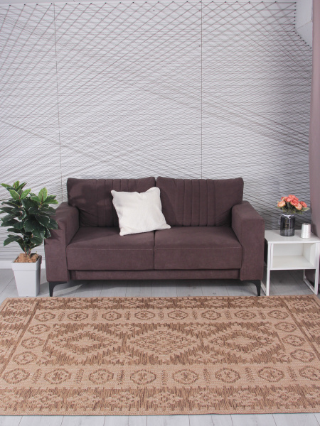 Турецкий прямоугольный ковёр ST056A CREAM