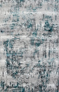 Российский прямоугольный ковёр 00065A TURQUOISE / GREY