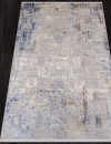 Российский прямоугольный ковёр 00160A L.BLUE FDY / D.BLUE FDY