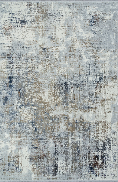 Российский прямоугольный ковёр 00225H GREY FDY / GREY HB