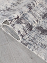 Российский прямоугольный ковёр 00271 GREY / BLUE