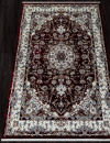 Российский прямоугольный ковёр 00642A BURGUNDY / BURGUNDY