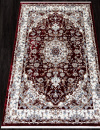 Российский прямоугольный ковёр 00642A BURGUNDY / BURGUNDY
