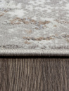 Российский овальный ковёр 00746B BEIGE / GREY