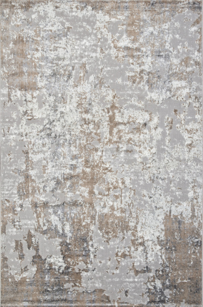Российский прямоугольный ковёр 00746B BEIGE / GREY