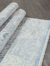 Российский прямоугольный ковёр 00765A D.BLUE FDY / CREAM HB