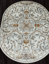 Российский овальный ковёр 00765A GOLD FDY / CREAM HB
