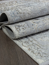Российский прямоугольный ковёр 00766A GREY HB / L.BLUE FDY