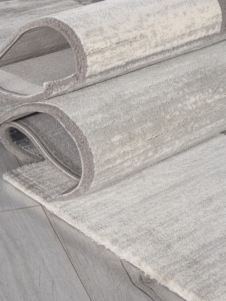 Российский прямоугольный ковёр 00834G GREY / GREY