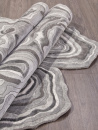 Российский прямоугольный ковёр 00841G GREY / GREY