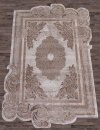 Российский прямоугольный ковёр 00856A BROWN / BROWN