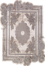Российский прямоугольный ковёр 00856C GREY / BROWN