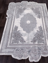 Российский прямоугольный ковёр 00856G GREY / GREY
