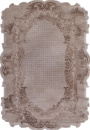 Российский прямоугольный ковёр 00857A BROWN / BROWN