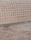 Российский прямоугольный ковёр 00857A BROWN / BROWN