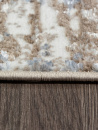 Российский овальный ковёр 01629A L.BLUE / BEIGE