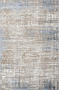 Российский прямоугольный ковёр 01629A L.BLUE / BEIGE