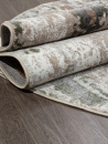 Российский овальный ковёр 01632A L.GREEN / BEIGE