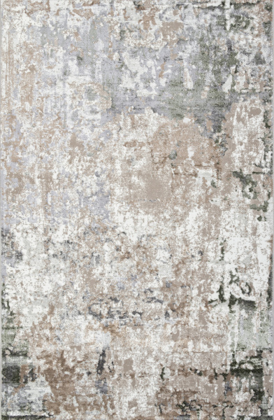 Российский прямоугольный ковёр 01632A L.GREEN / BEIGE