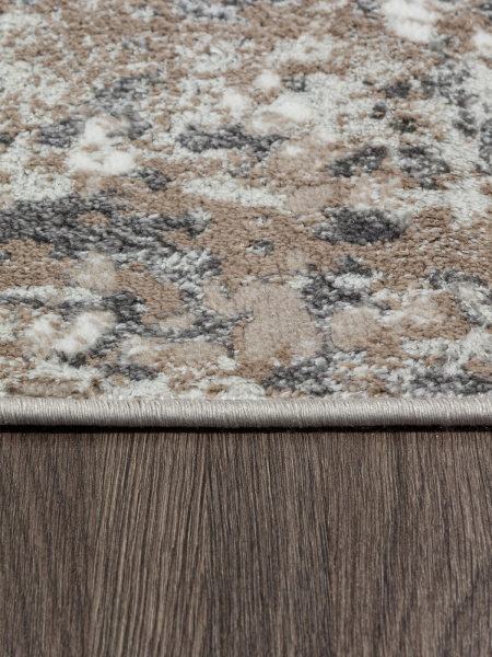 Российский прямоугольный ковёр 01632A L.GREEN / BEIGE