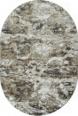 Российский овальный ковёр 02463A BEIGE / BEIGE