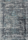 Российский прямоугольный ковёр 02467H BLUE / GREY