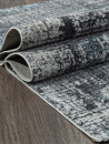 Российский прямоугольный ковёр 02467H BLUE / GREY
