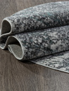 Российский овальный ковёр 02474H BLUE / GREY