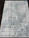 Российский прямоугольный ковёр 02475F BLUE / GREY
