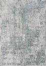 Российский прямоугольный ковёр 02475F BLUE / GREY