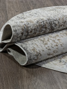 Российский овальный ковёр 02475H DK.BEIGE / GREY