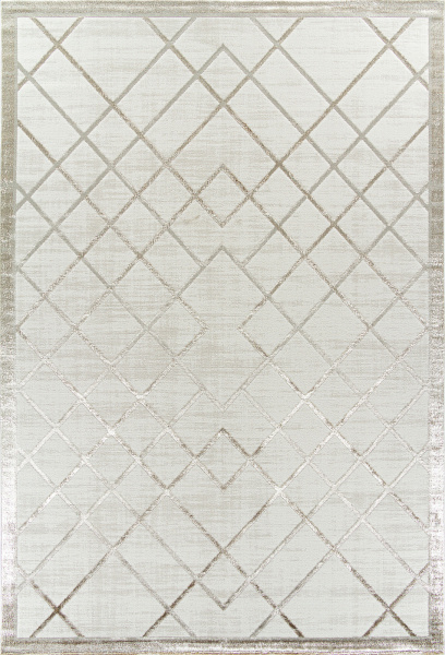 Российский прямоугольный ковёр 02742A BEIGE / DK.BEIGE