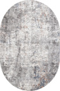 Российский овальный ковёр 02945A BLUE / BEIGE