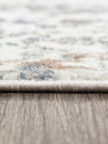 Российский прямоугольный ковёр 02945A BLUE / BEIGE