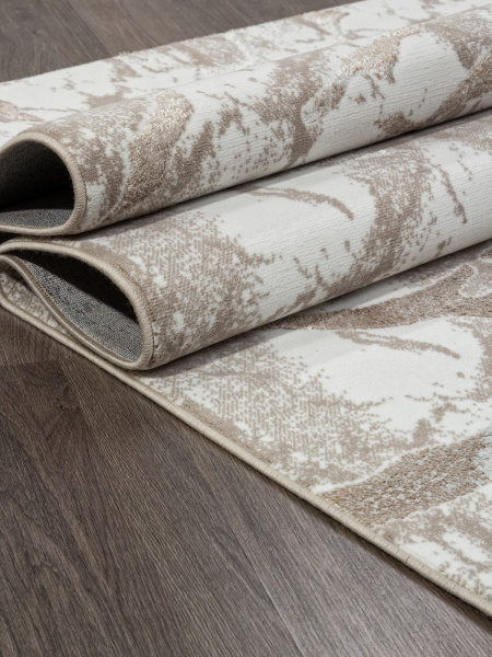 Российский прямоугольный ковёр 03215A CREAM HB / BEIGE
